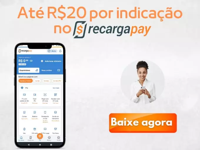 RecargaPay - Até R$ 20 por indicação