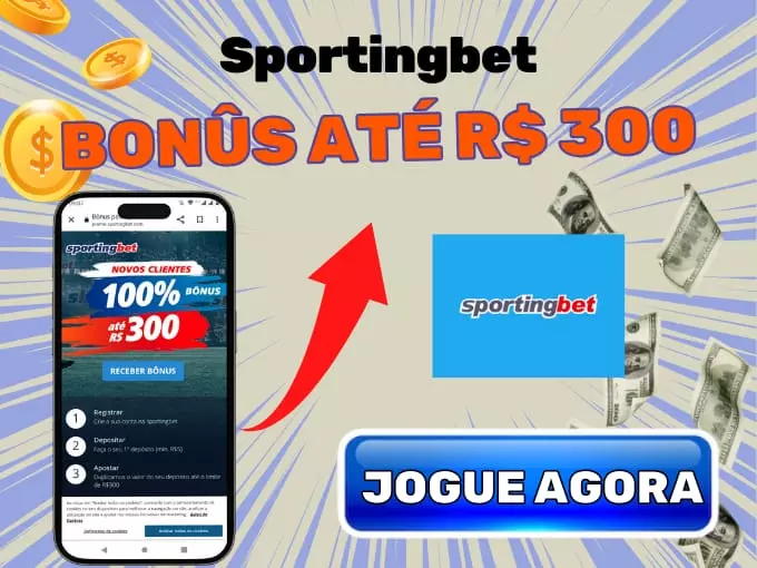 Sportingbet - Bônus de até R$ 300