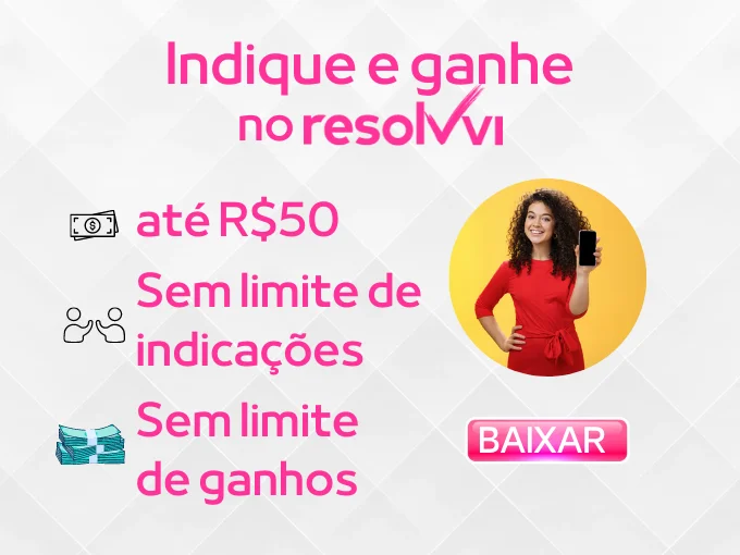 4) Resolvvi - Receba até R$ 50